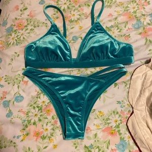 Express swimsuit velvet